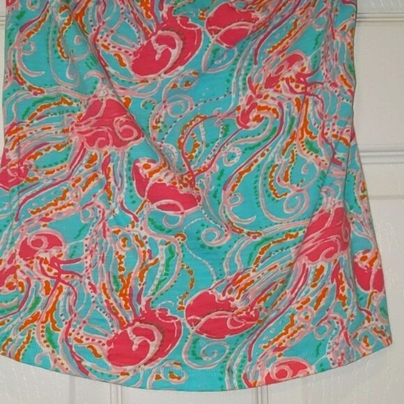Lilly Pulitzer Jellies Be Jammin Ruffle Tube Top - Picture 4 of 5
